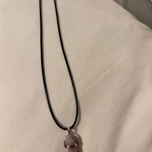 Elegant Pink Pendant Necklace